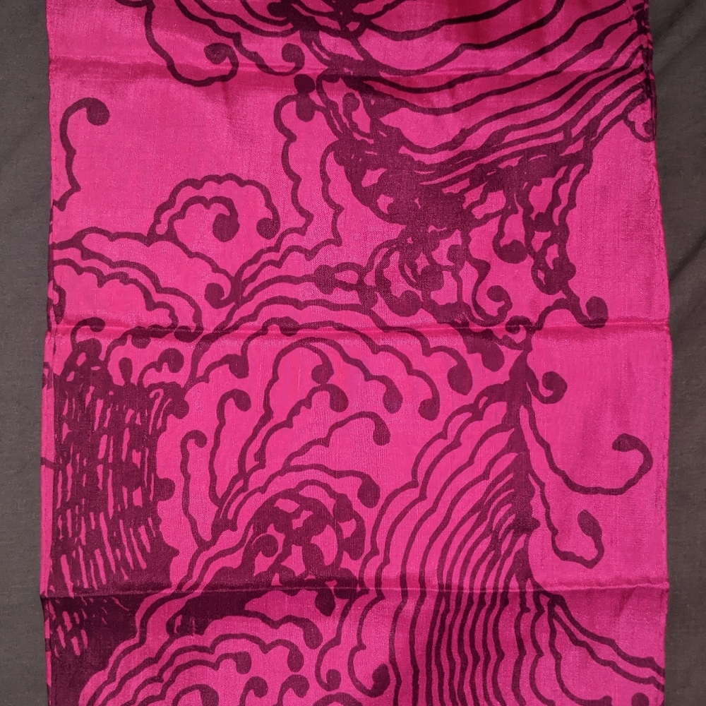 Gourgous Hand Woven Thailand Silk Scarf